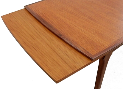 Table scandinave teck rénovée